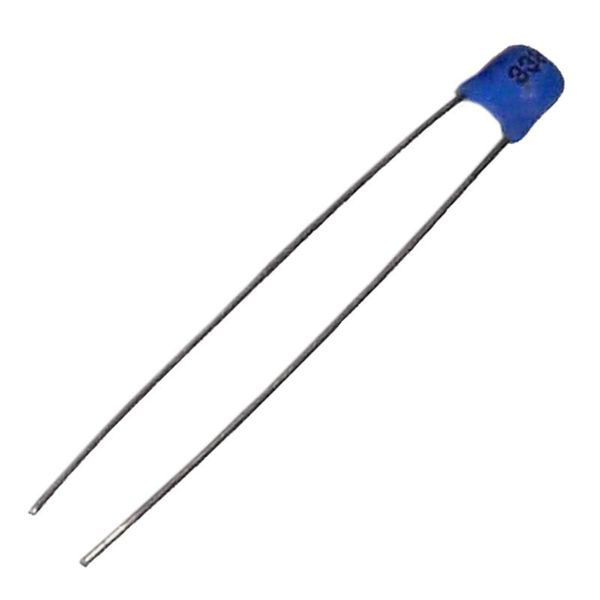 .033uF 50V Monolithic Radial Capacitor - Click Image to Close